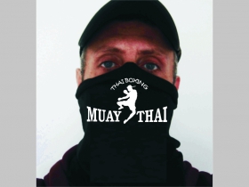 Muay Thai - Thaiboxing - univerzálna elastická multifunkčná šatka vhodná na prekrytie úst a nosa aj na turistiku pre chladenie krku v horúcom počasí
